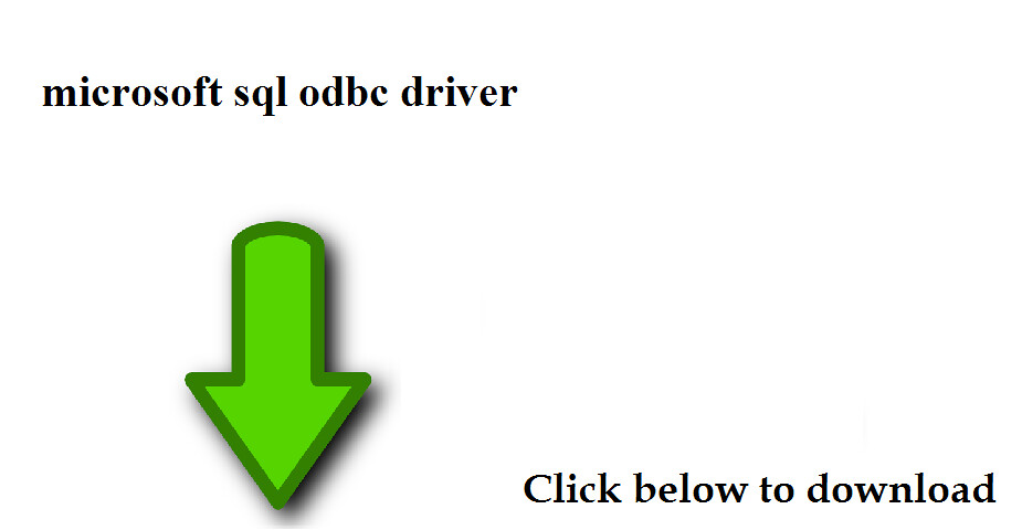 free download odbc driver for mac